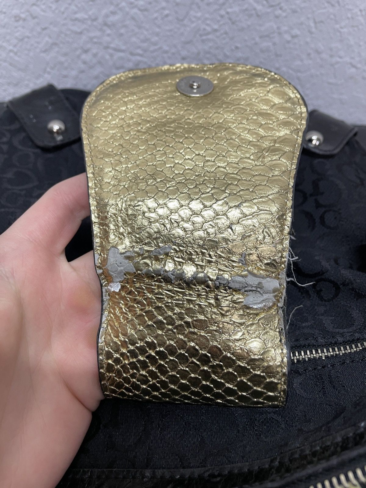 Guess × Vintage Rare🔥🔥 Y2K Vintage GUESS Baguette Shoulder Bag Denim Size ONE SIZE - 15 Thumbnail