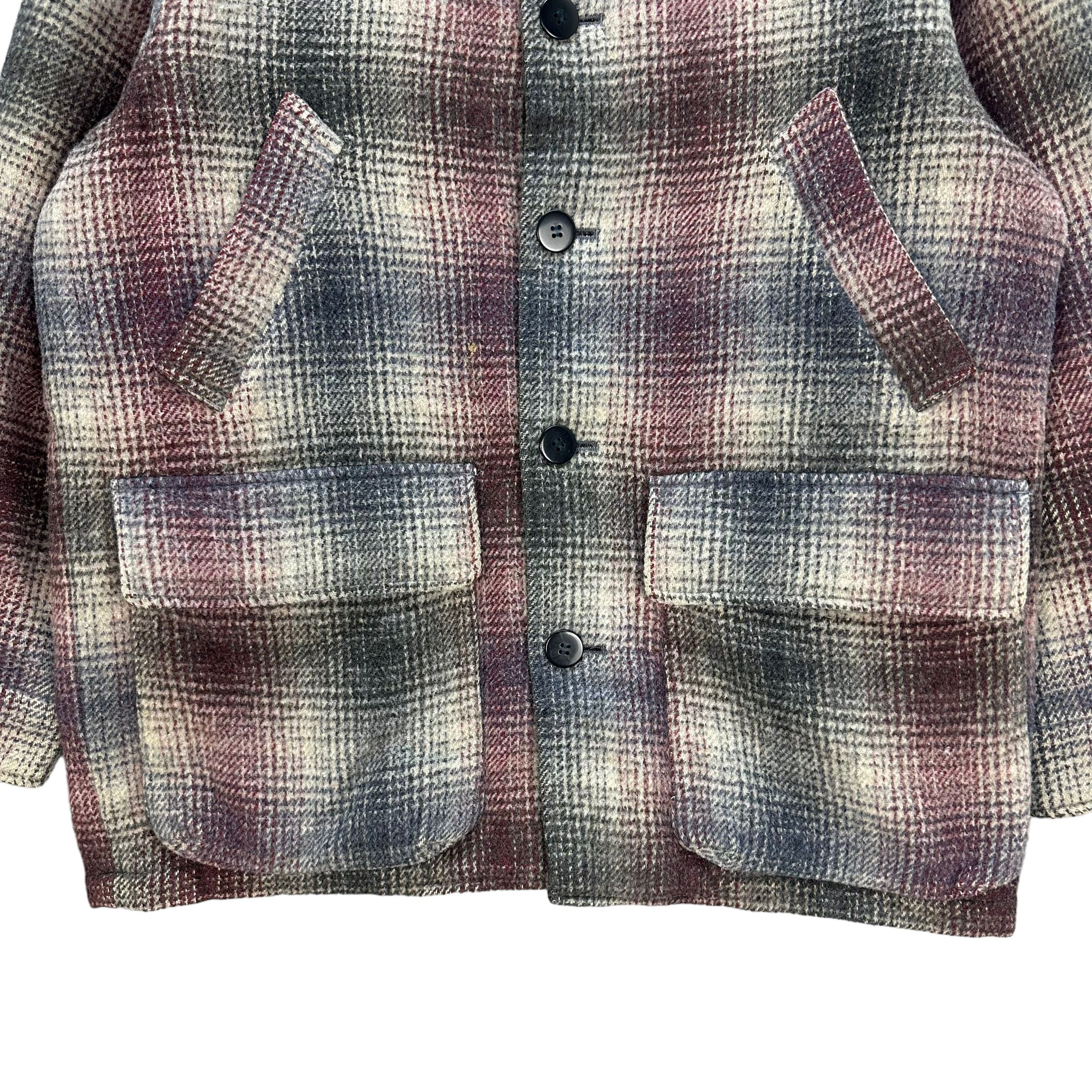 Vintage 90s MIKE BIRNIES HOMME IMAGE TARTAN FLANNEL JACKET #7877-187 Size US M / EU 48-50 / 2 - 3 Thumbnail