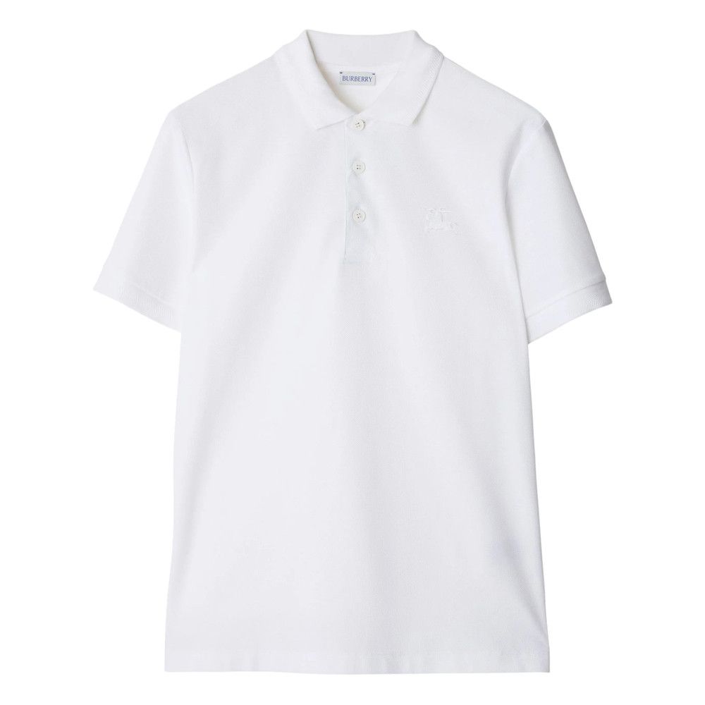 Burberry WHITE Polo Shirts