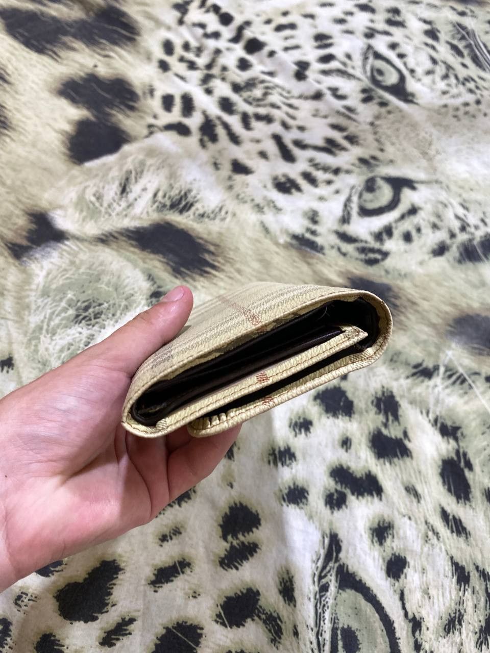 Burberry Vintage Burberry Nova Check Leather Wallet Size ONE SIZE - 11 Thumbnail