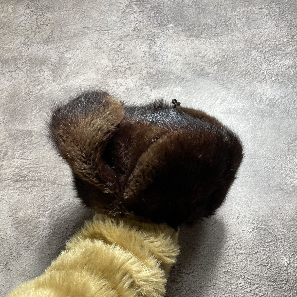 Vintage Vintage 90s Mohair Ushanka Beanie Grunge Alt Streetwear OS Size ONE SIZE - 6 Thumbnail