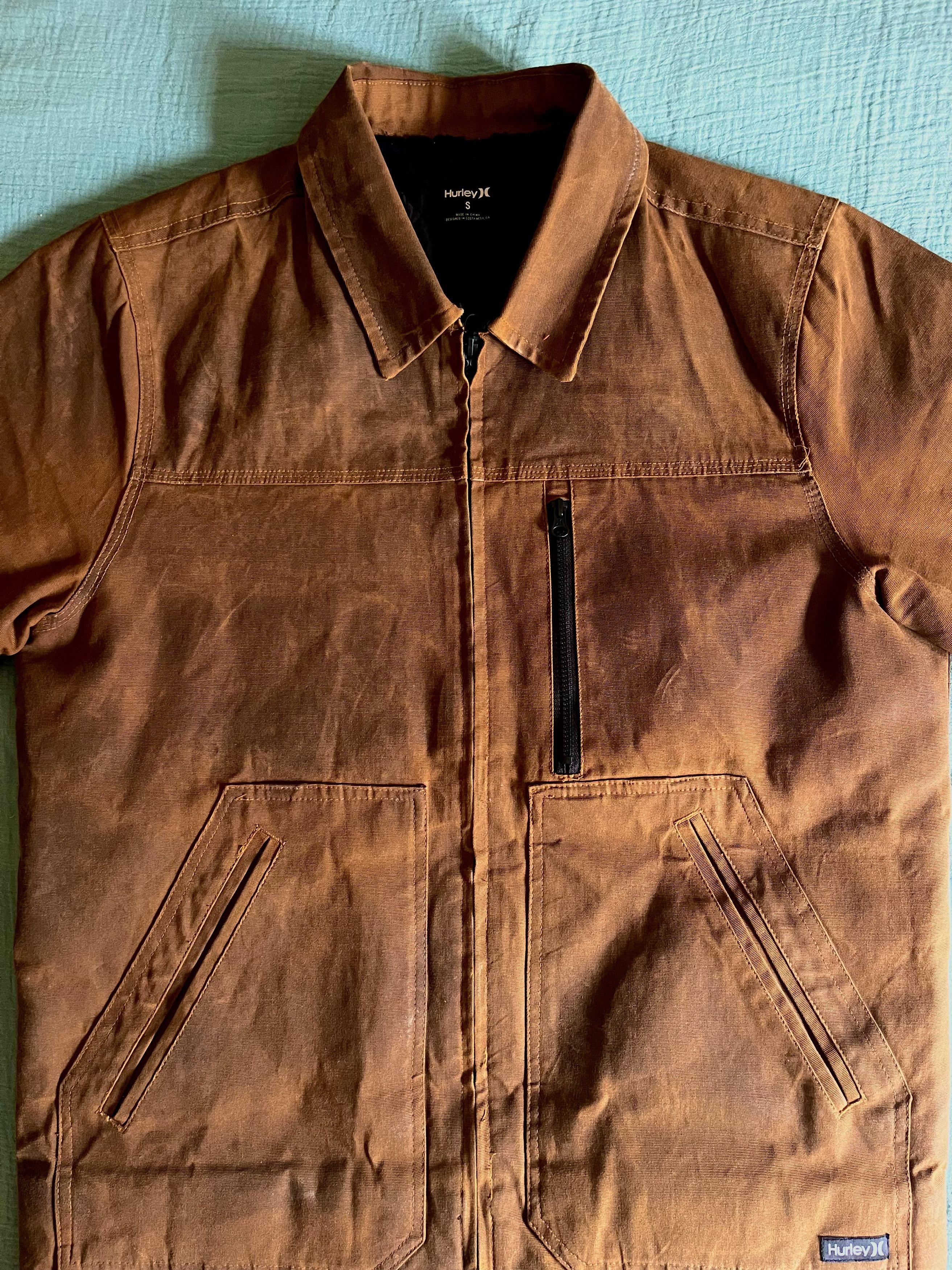 Hurley Trucker Work Jacket DIY Waxed Canvas Size US M / EU 48-50 / 2 - 4 Thumbnail