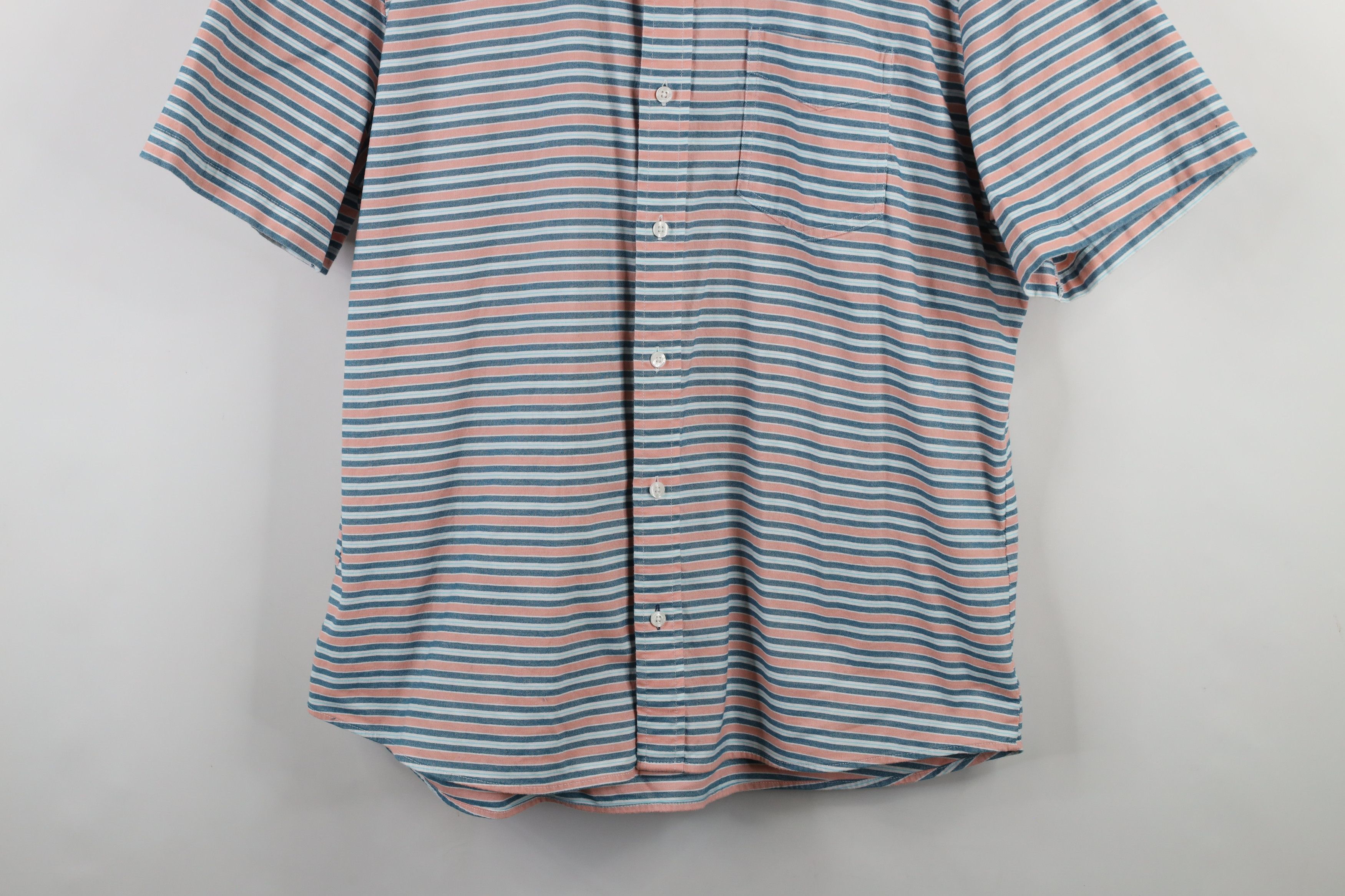 L.L. Bean × Vintage Vintage LL Bean Stretch Short Sleeve Button Down Shirt Size US XL / EU 56 / 4 - 3 Thumbnail
