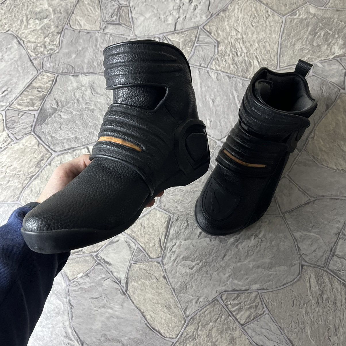 Puma Puma Ducati Leather Motorcycle Boots Black Size US 11.5 / EU 44-45 - 3 Thumbnail