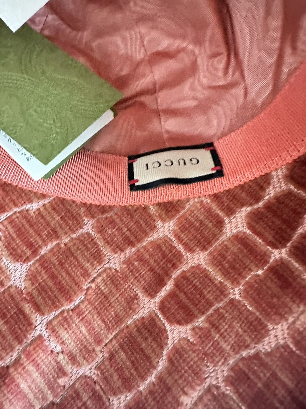 Gucci Gucci Velvet Bucket Hat L Size ONE SIZE - 5 Thumbnail
