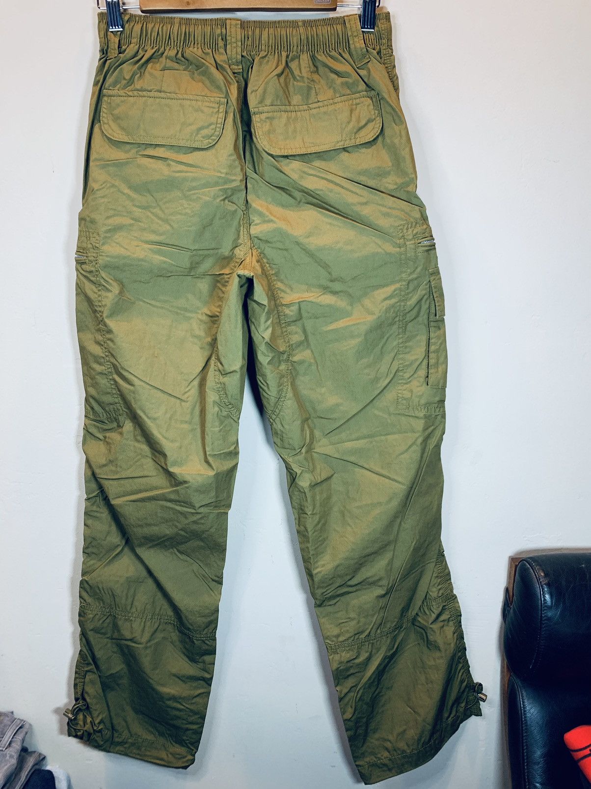 Designer × Standard Cloth *RARE* New Standard Cloth Flared Cargo Corded Baggy Pants Size US 30 / EU 46 - 2 Thumbnail