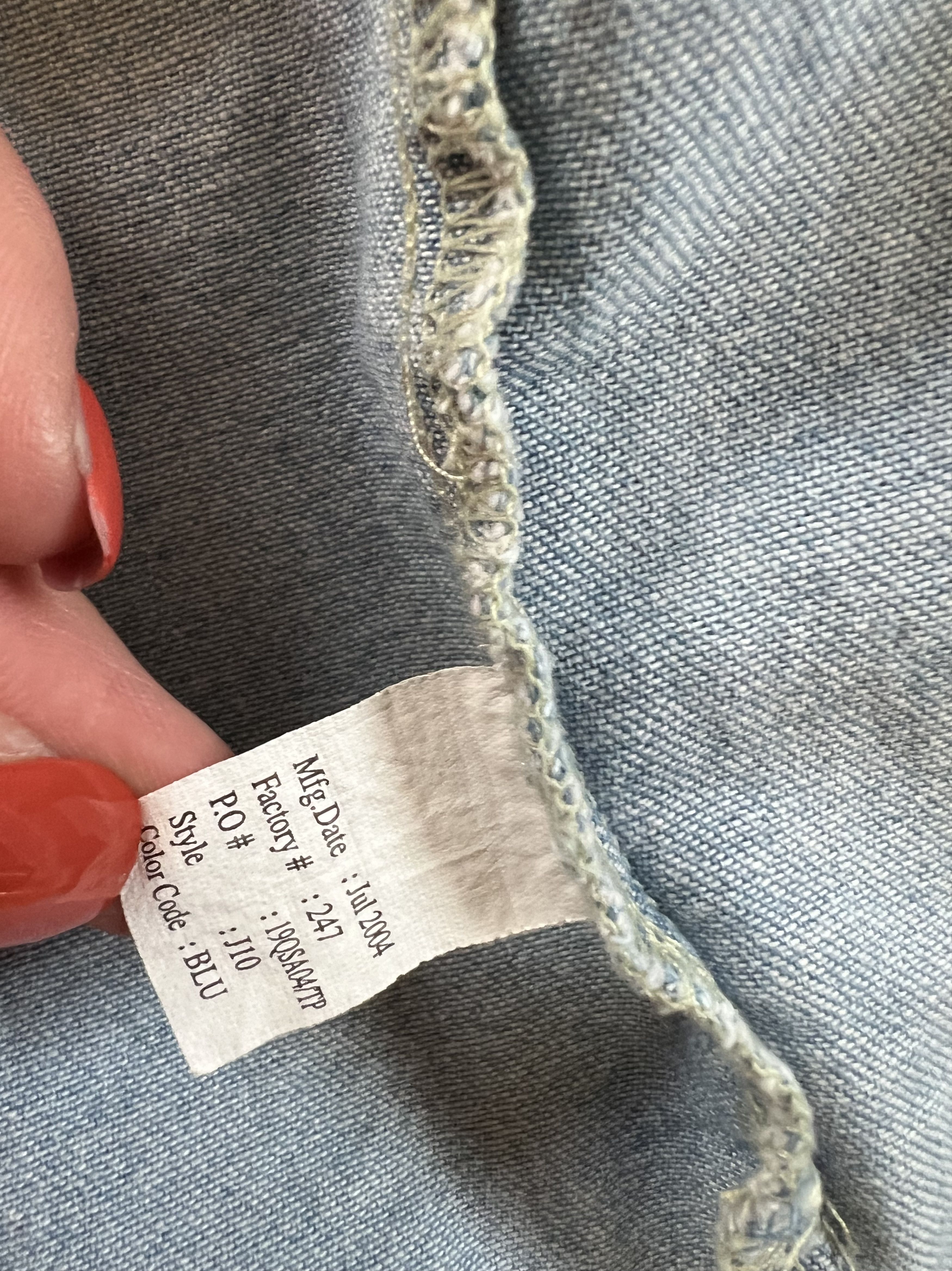 Jerzees Denim shirts Size US M / EU 48-50 / 2 - 4 Thumbnail