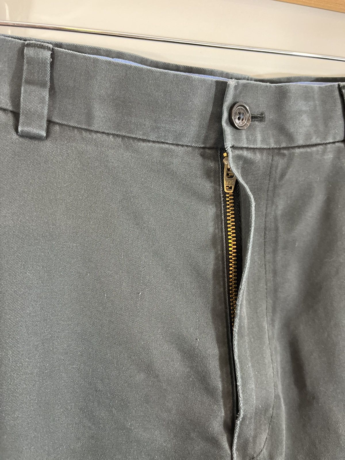 Vintage Thrashed Faded Blank Raw Hem Basic Pants Size US 36 / EU 52 - 6 Thumbnail