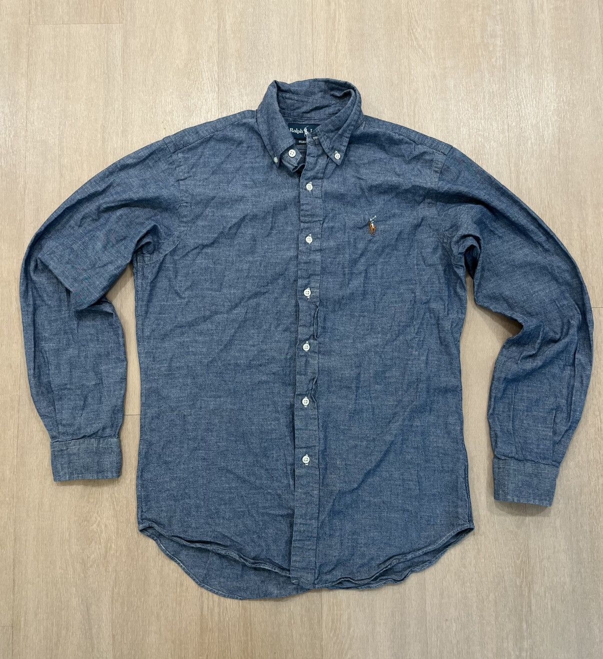 Polo Ralph Lauren Polo Ralph Lauren Dress Shirt Size US M / EU 48-50 / 2 - 1 Thumbnail