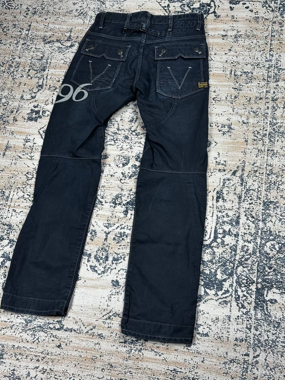 G-Star VINTAGE G-STAR RAW 3d DENIM JEANS Big Logo Size US 30 / EU 46 - 10 Thumbnail