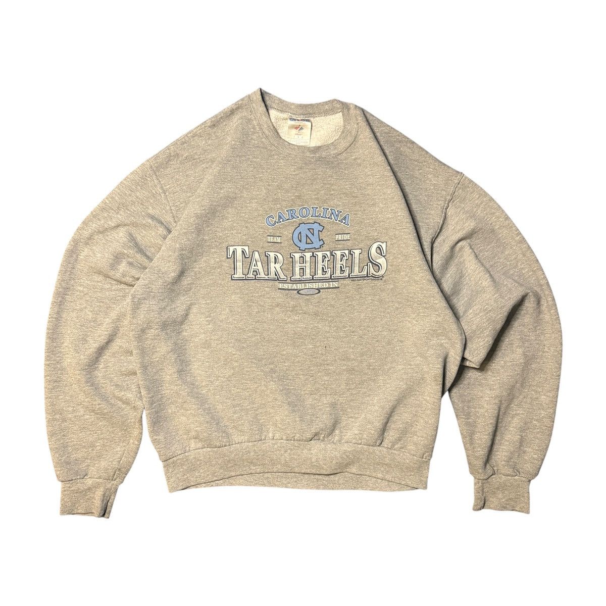 NCAA × Vintage Vintage 90s/Y2K North Carolina Tar Heels Sweatshirt Large Size US L / EU 52-54 / 3 - 4 Thumbnail