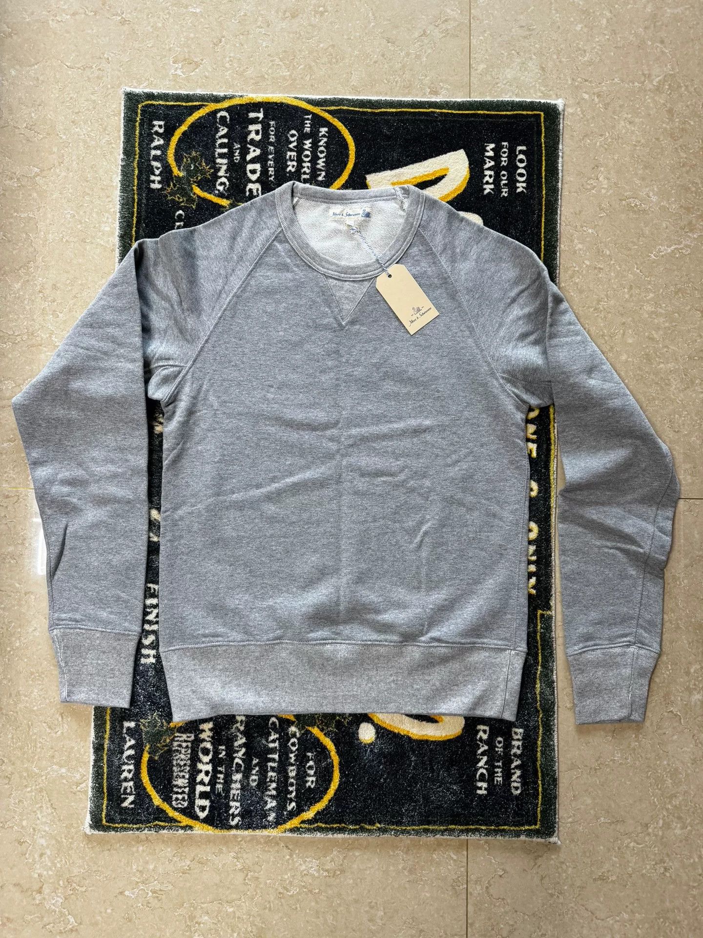 Merz B. Schwanen Merz B.Schwanen 342T Cotton Crewneck Sweatshirt Size US M / EU 48-50 / 2 - 1 Thumbnail