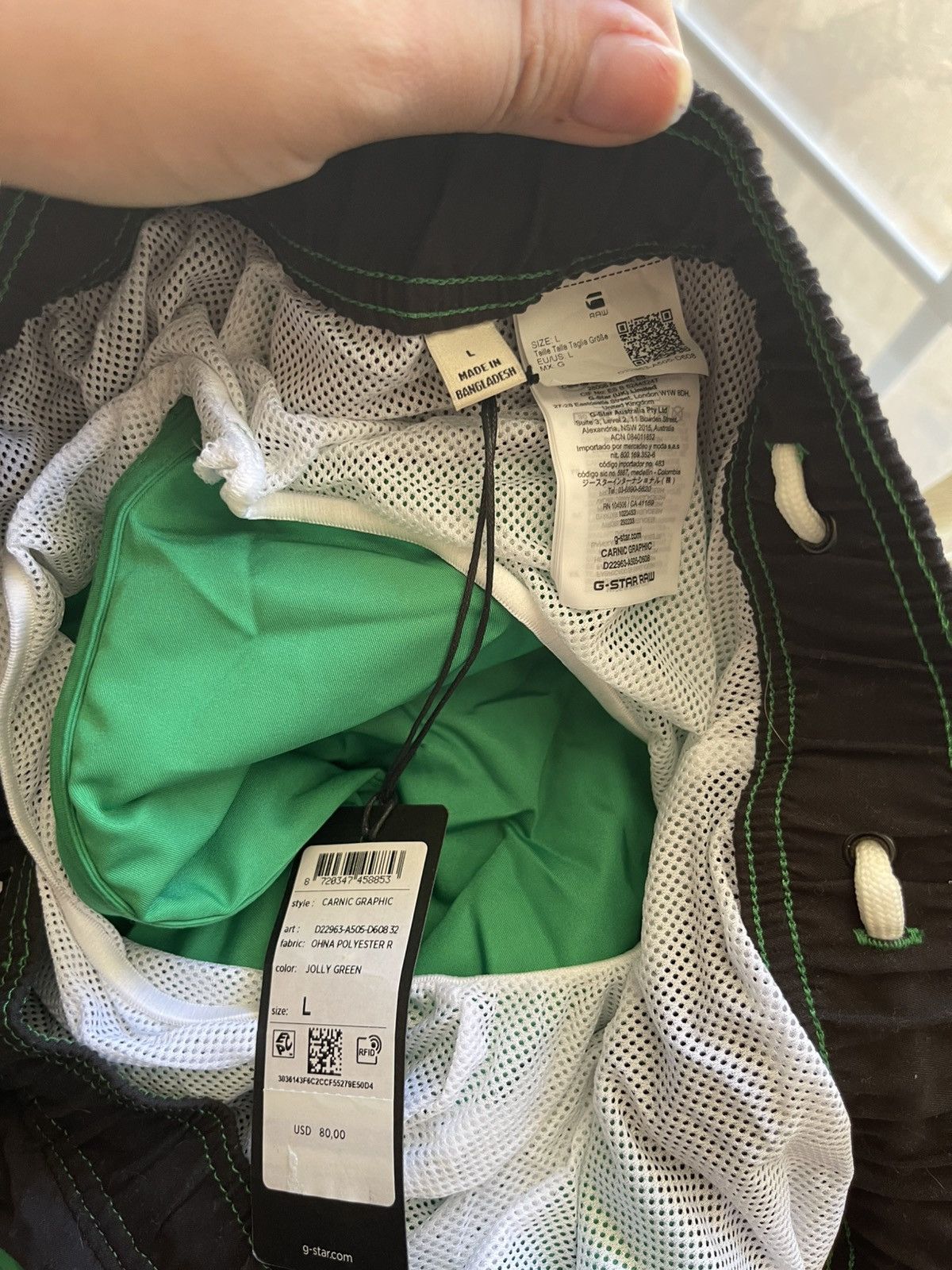 G-Star G Star Raw Athletic Shorts Size US 33 - 3 Thumbnail