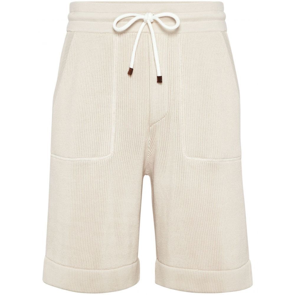 Brunello Cucinelli o1la1rc1a0425 Bermuda Short in Beige Size US 32 / EU 48 - 1 Thumbnail