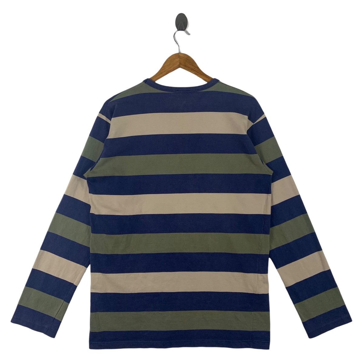 Designer × agnes b. AGNES B Paris Long sleeve stripe tee Size US M / EU 48-50 / 2 - 4 Thumbnail