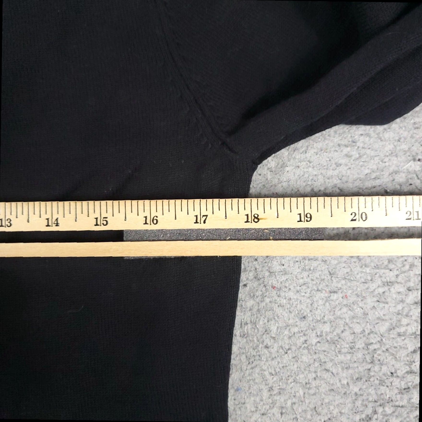 Nautica Nautica Pullover Sweater Women's Large Black Crew Neck Long Sleeve Size L / US 10 / IT 46 - 7 Thumbnail