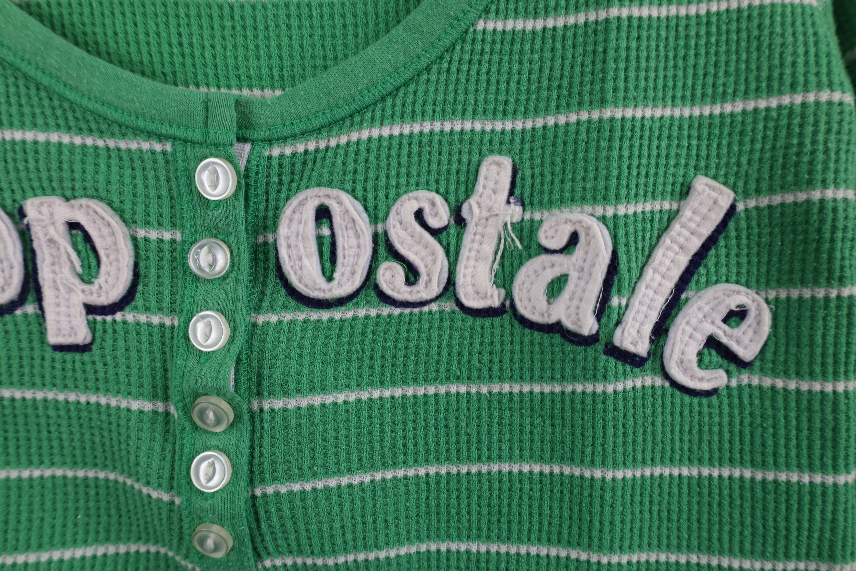 Aeropostale × Vintage Vintage Y2K 90s Aeropostale Thermal Waffle Knit T-Shirt Size L / US 10 / IT 46 - 6 Thumbnail