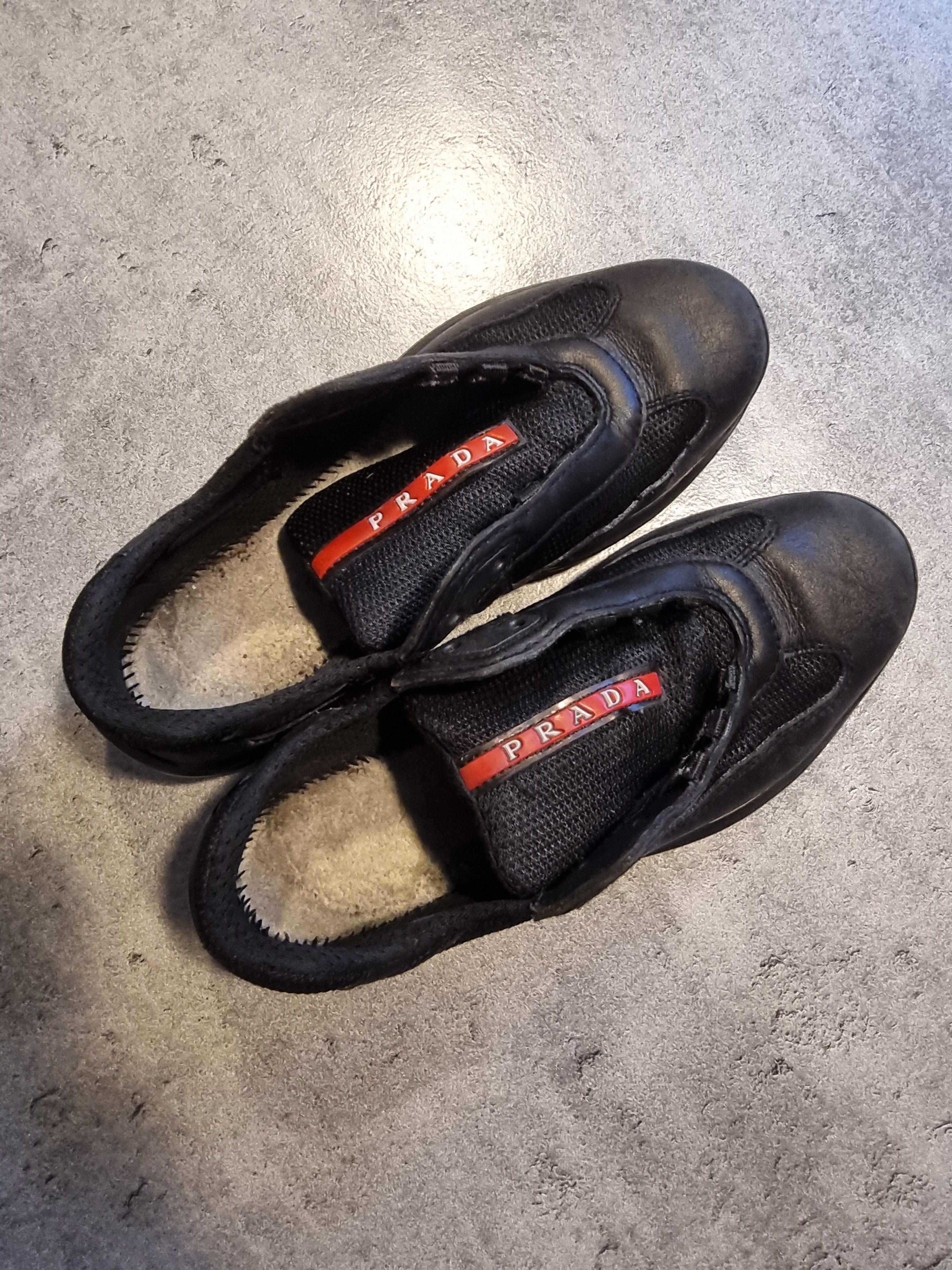 Prada Prada leather trainers Size US 5 / IT 35 - 5 Thumbnail
