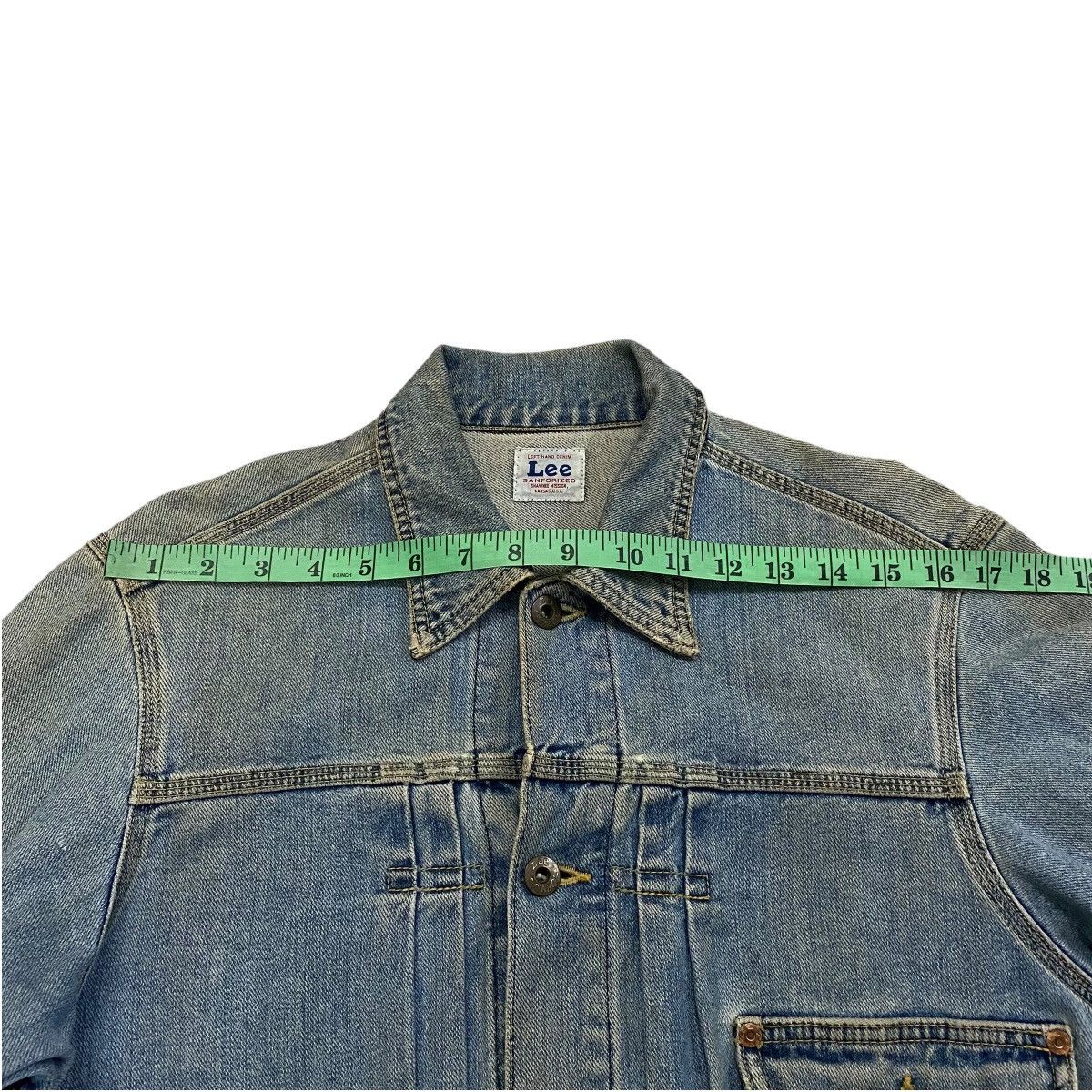 Lee × Levi's Vintage Clothing × Vintage Vintage 90s Lee Cowboy Left Hand Denim Jacket Sanforized Size US M / EU 48-50 / 2 - 18 Thumbnail