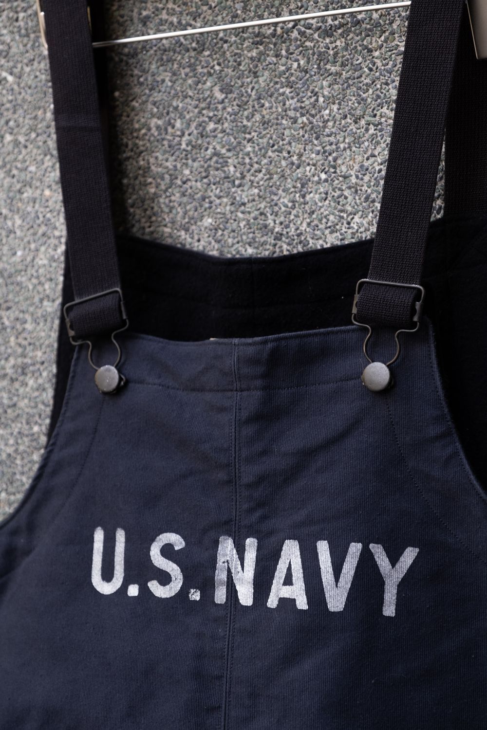 Vintage U.S. NAVY 1940s WWII Deck Overalls – Almost New Size US 34 / EU 50 - 2 Thumbnail