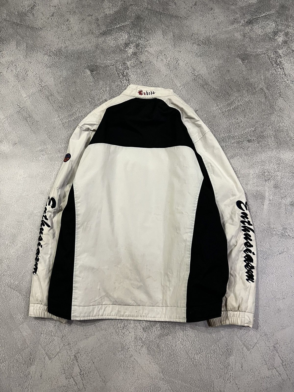 Honda × Vintage Vintage Y2k Honda Racing Faded Thrashed Nylon Jacket 90’s Size US M / EU 48-50 / 2 - 2 Thumbnail