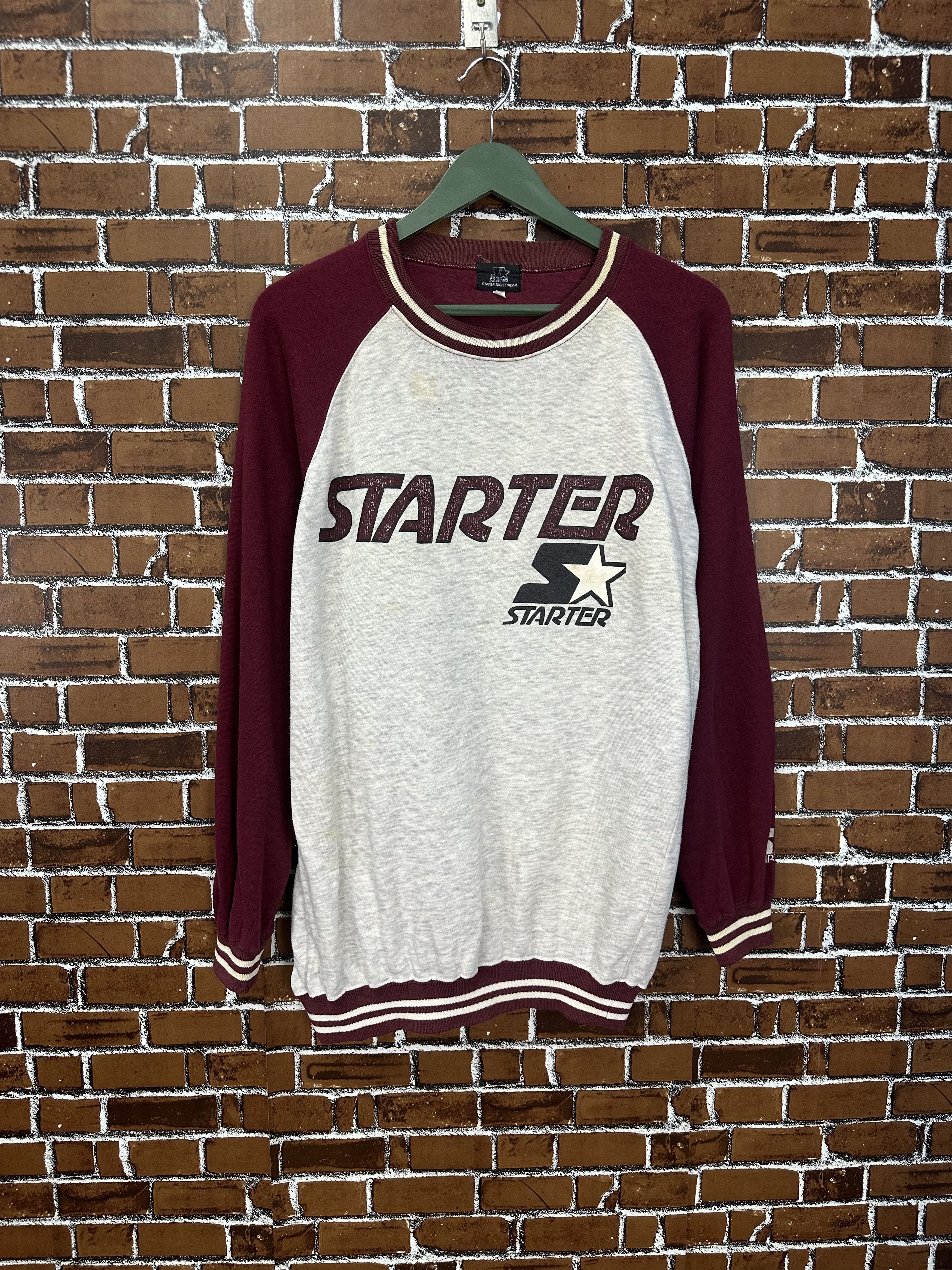Starter Vintage Starter Night Wear Crewneck Z491 Size US M / EU 48-50 / 2 - 1 Thumbnail