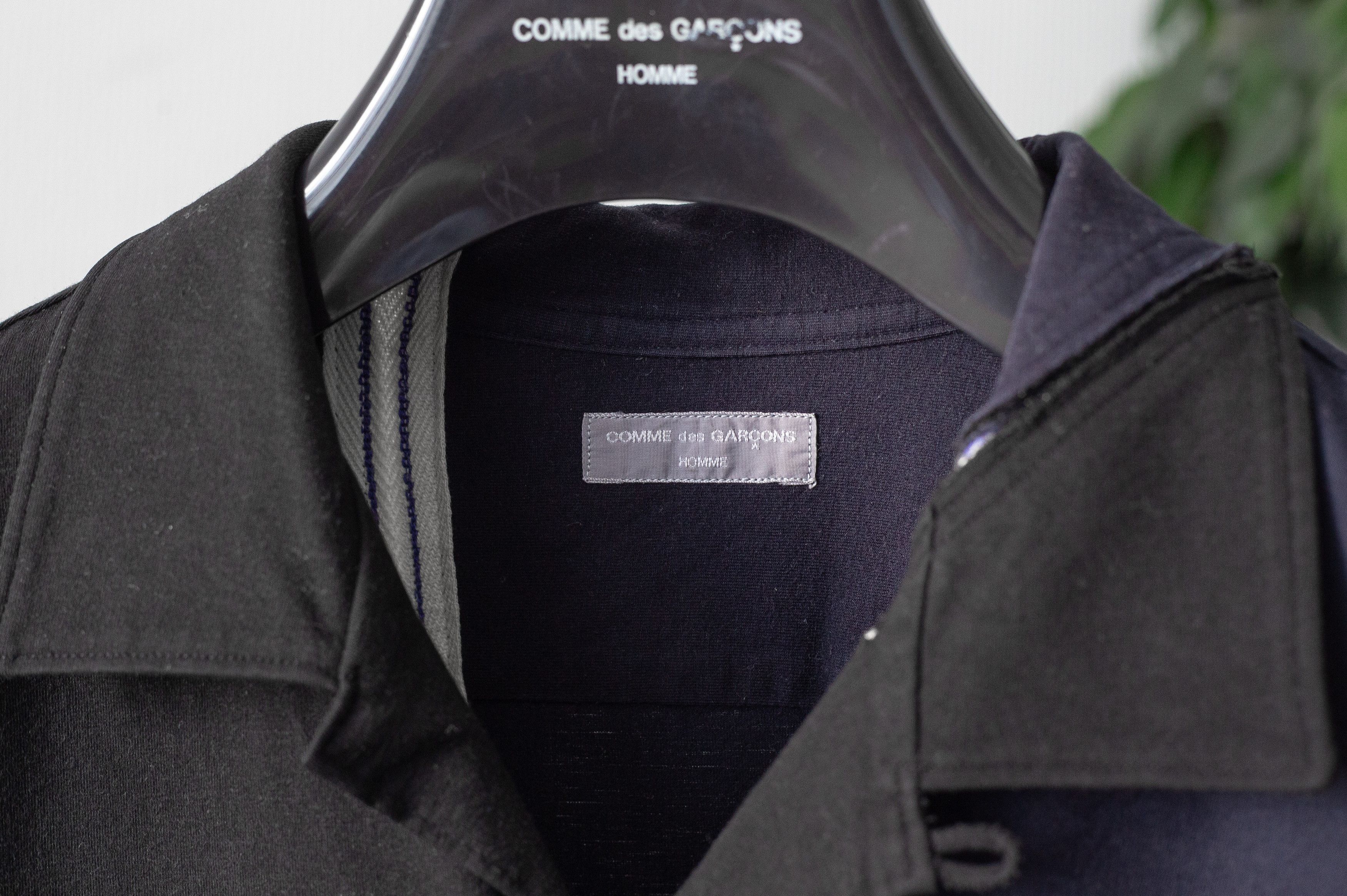 Comme des Garcons Homme 2001SS two-tone design shirt Size US S / EU 44-46 / 1 - 7 Thumbnail