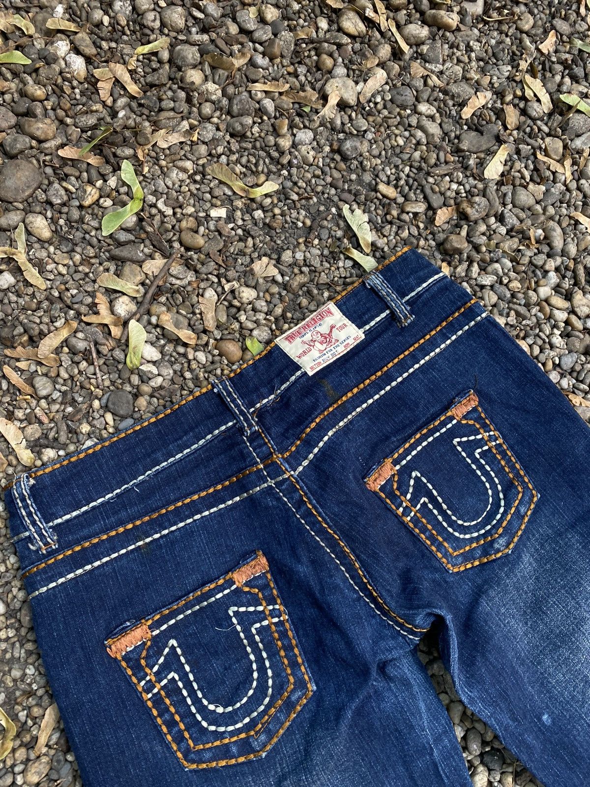 True Religion × Vintage Vintage True Religion Y2K Jeans Size 24" / US 00 / IT 34 - 4 Thumbnail