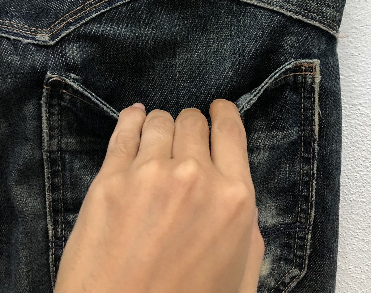 H&M H&M &BRAGG Fit Jeans – Distressed Black Wash, W31 L32 Size US 32 / EU 48 - 9 Thumbnail