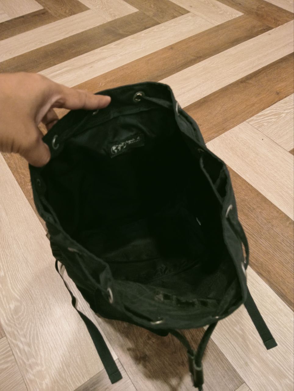 agnes b. AGNES B. VOYAGE BLACK BACKPACK Size ONE SIZE - 12 Thumbnail