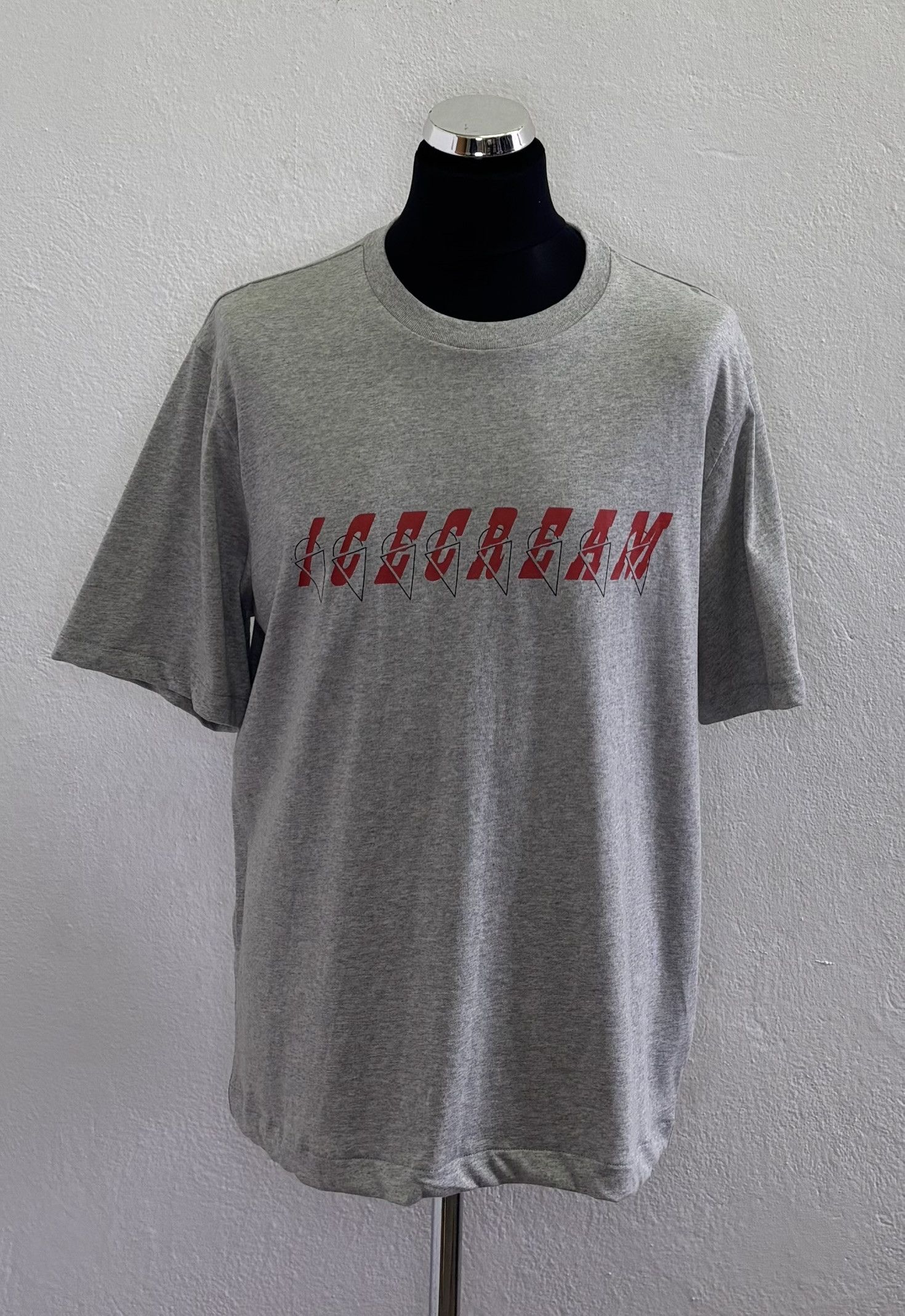 Billionaire Boys Club × Icecream Icecream By Billionaire Boys Club Gray T-shirt Large Logo Size US L / EU 52-54 / 3 - 1 Thumbnail