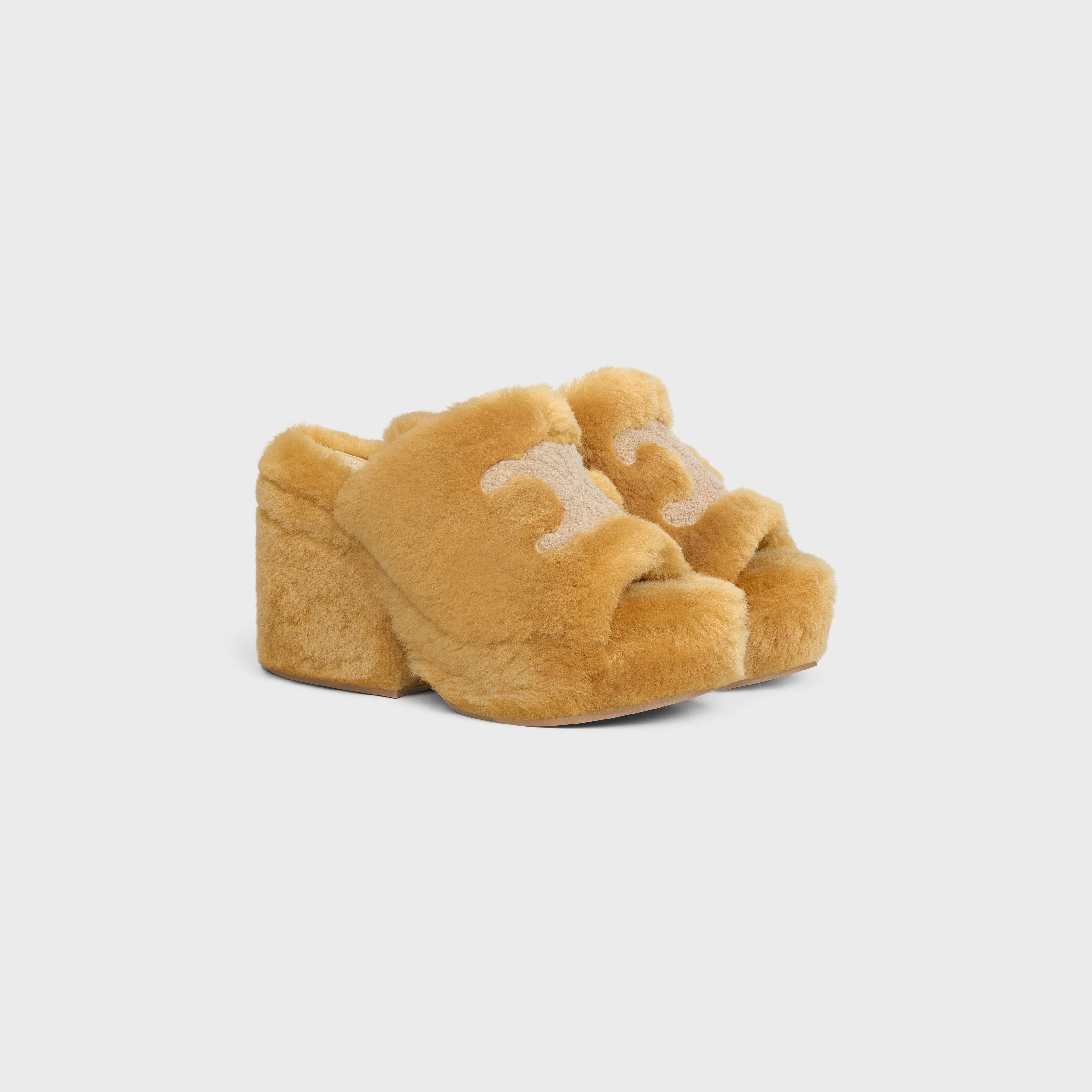 CELINE ELENA MULE in SHEARLING