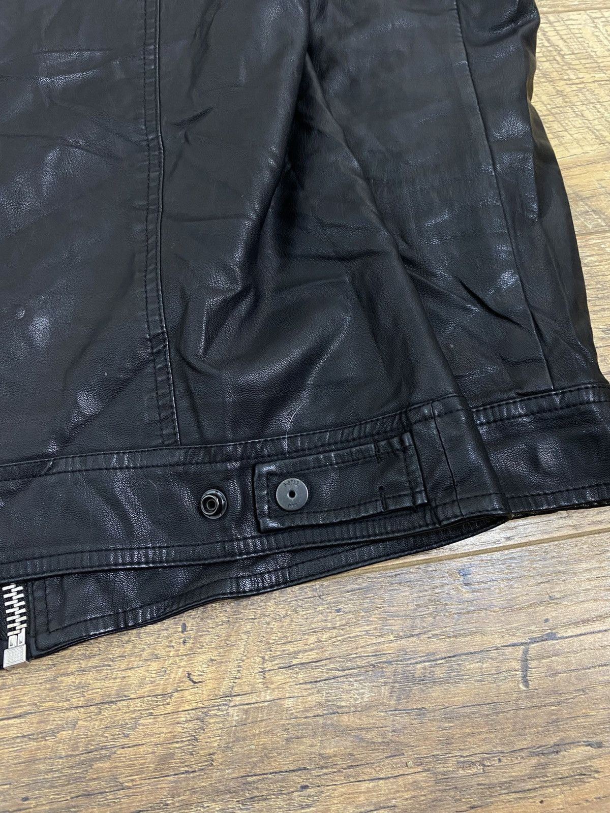 G-Star G-Star RAW Revend 3D Slim Faux Leather Moto Jacket L Size US L / EU 52-54 / 3 - 12 Thumbnail