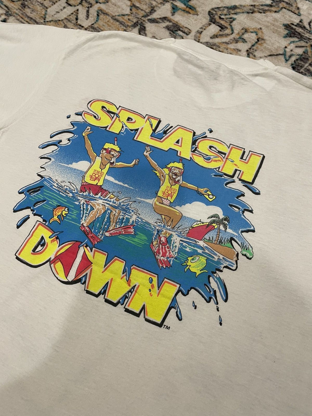 Vintage 80s The Big Red Boat Promo Tee Size US M / EU 48-50 / 2 - 2 Thumbnail