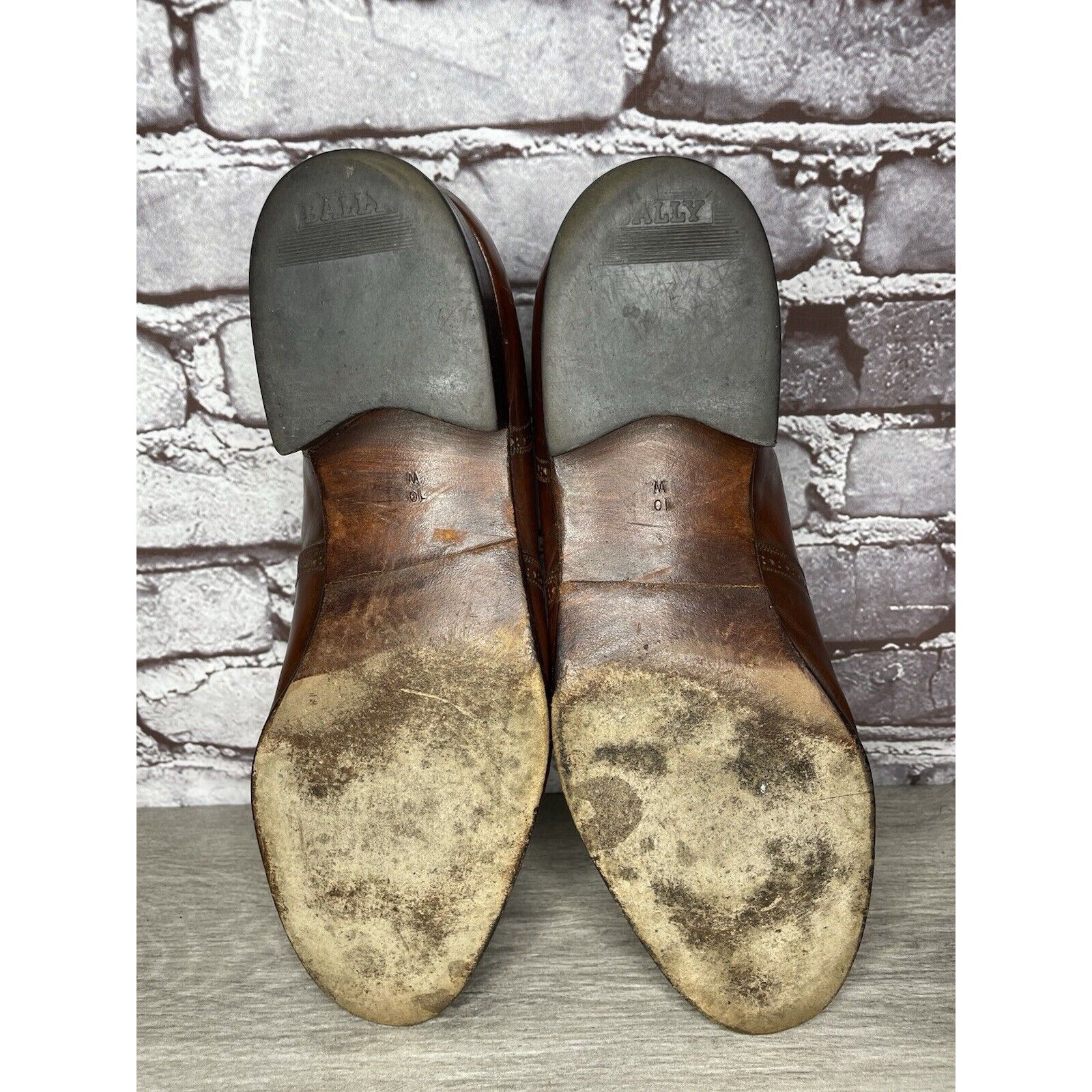 Bally Bally Satolas Brown Leather Wingtip Tassel Loafer Dress Shoe Size US 10 / EU 43 - 7 Thumbnail