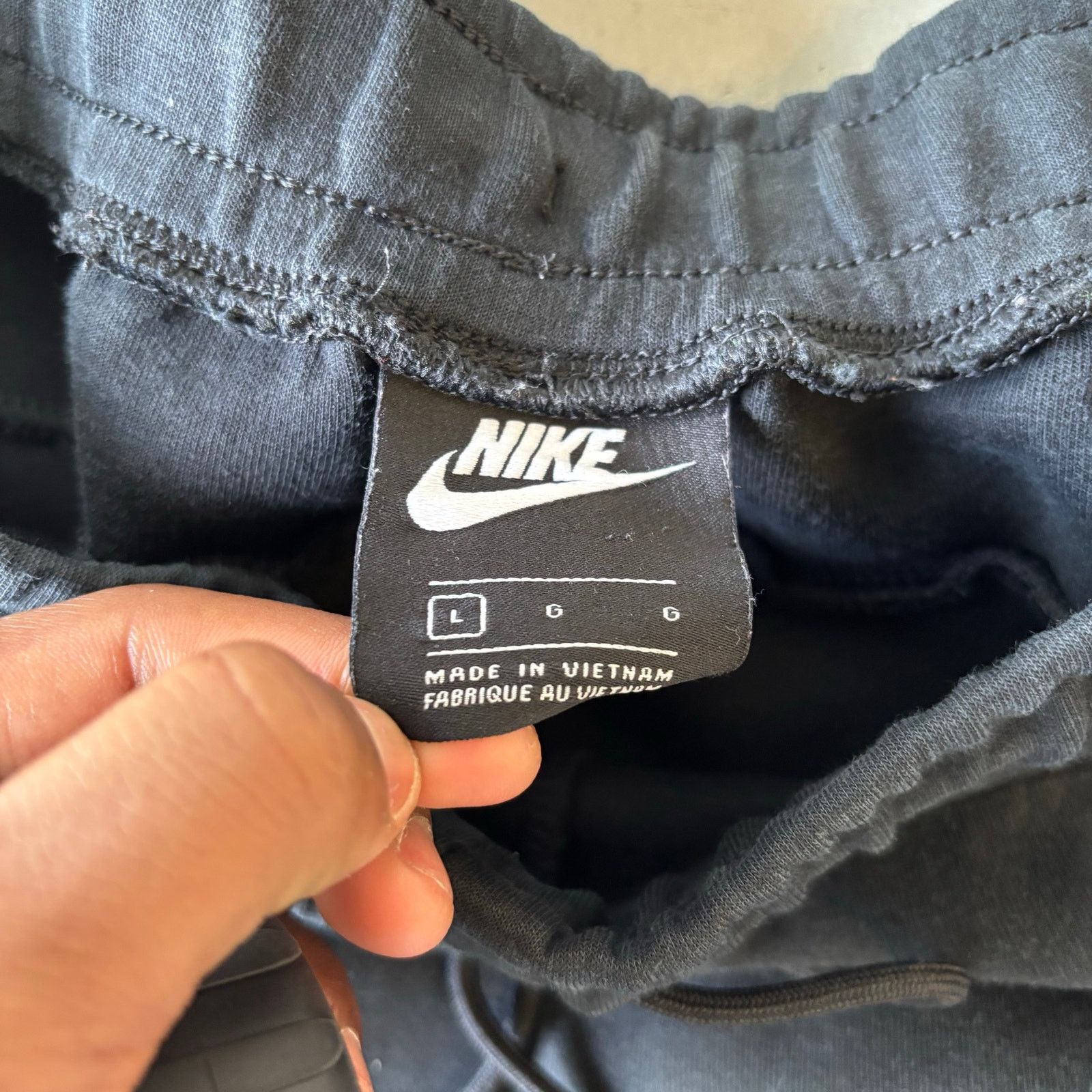 Nike Grey Nike Tech Jogger Sweatpants Size US 28 / EU 44 - 4 Thumbnail