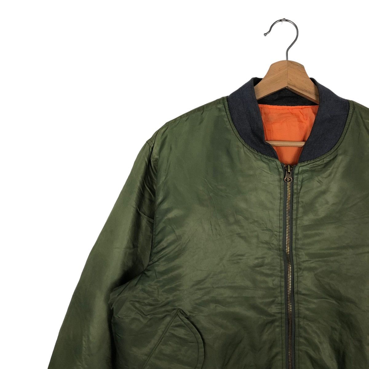Japanese Brand 🔥90’s Riot Riot Vintage Bomber Jacket Military Design Size US M / EU 48-50 / 2 - 7 Thumbnail