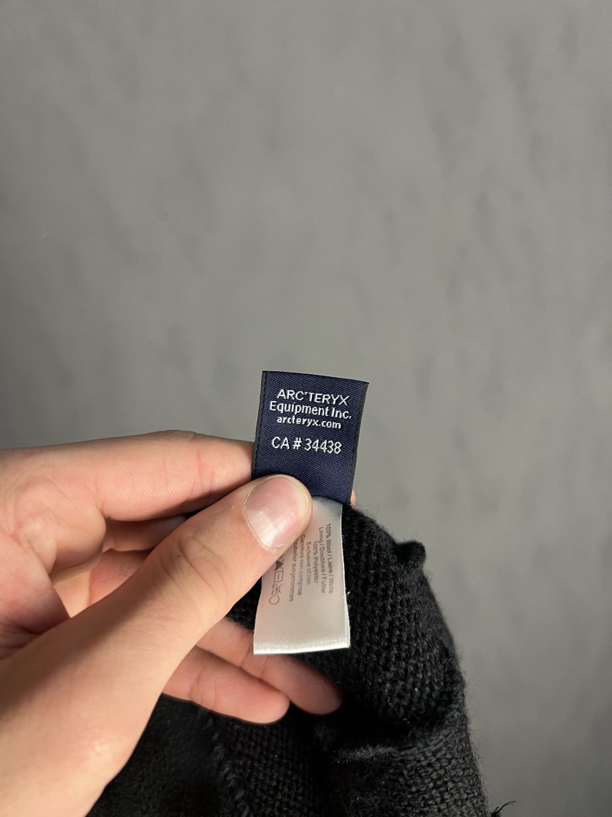 Arc'teryx Arcteryx Hat Vintage Big Logo Inscription Fleece Size ONE SIZE - 8 Thumbnail
