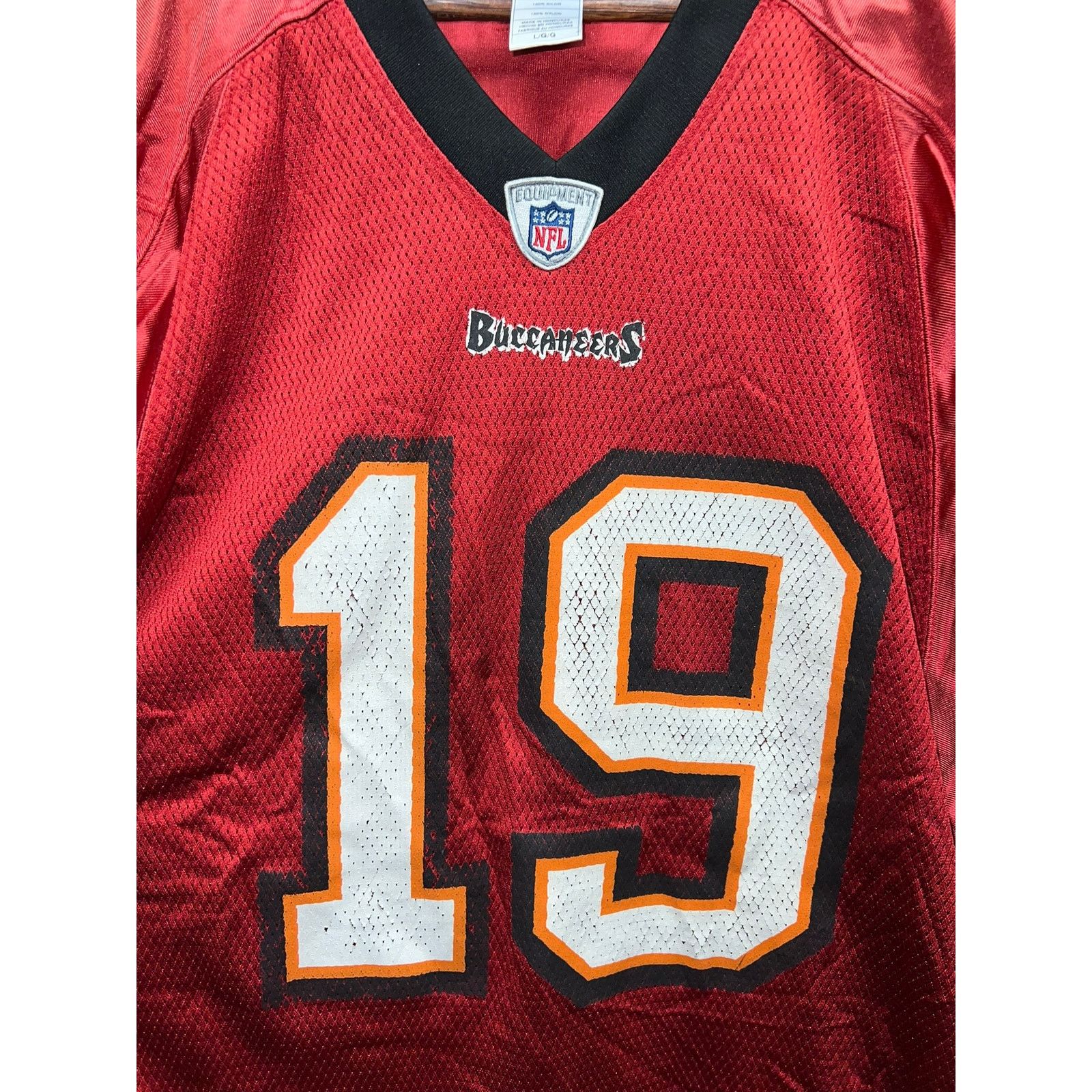Reebok Reebok Tampa Buy Bucs #19 Diaz Red Football NFL Jersey L Size US L / EU 52-54 / 3 - 2 Thumbnail