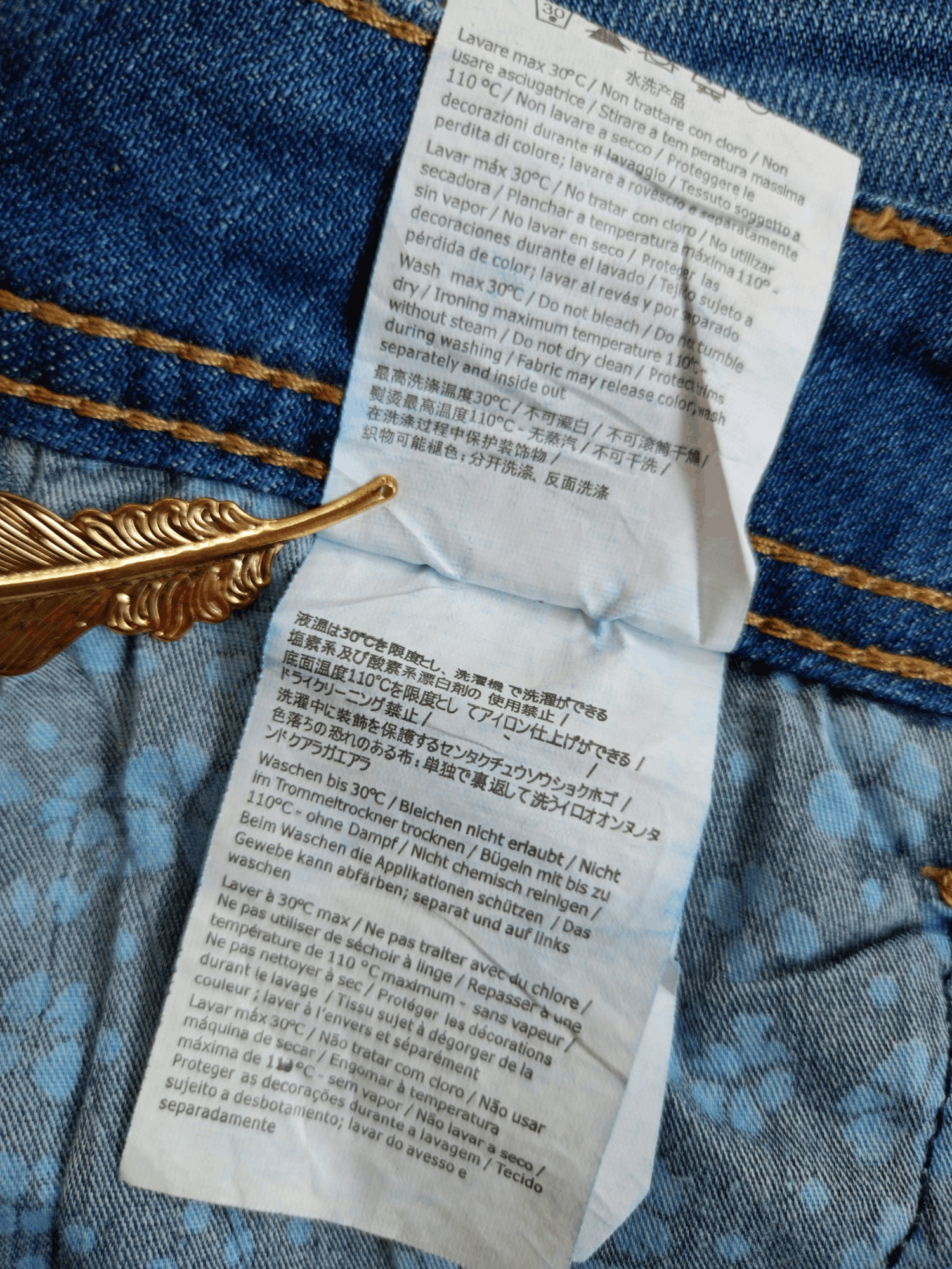 Japanese Brand × Vintage Gaudi Jeans Classic Japanese Jeans Vintage Streetwear Denim Size 25" / US 0 / IT 36 - 18 Thumbnail