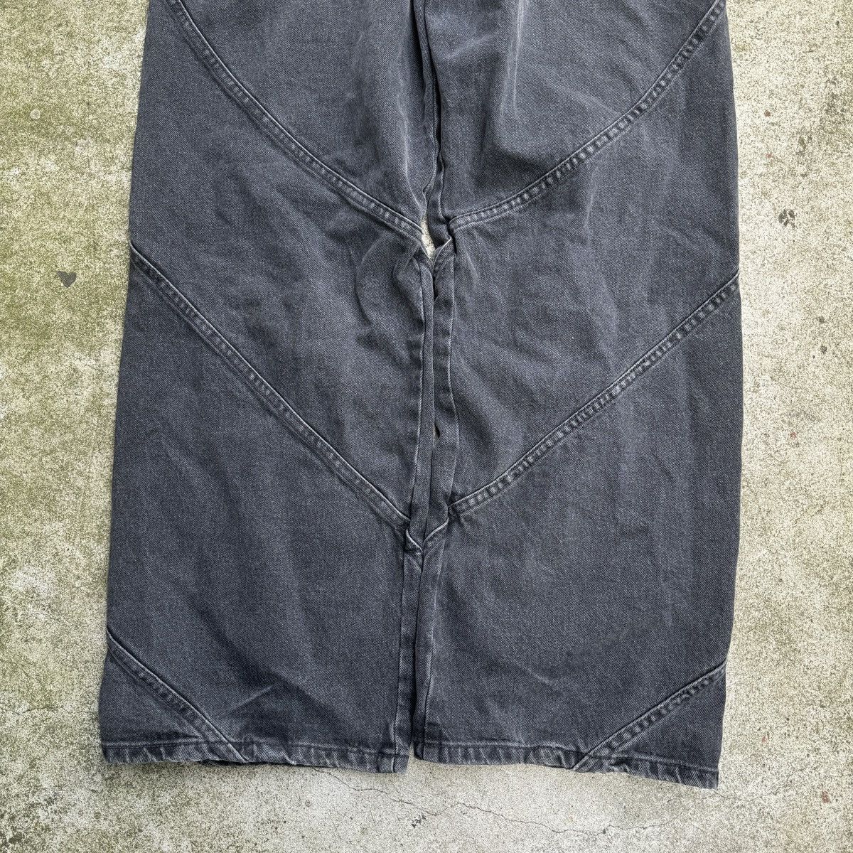 Other Saint Martin Baggy Wide Leg Faded Skater Jeans Size US 34 / EU 50 - 12 Thumbnail