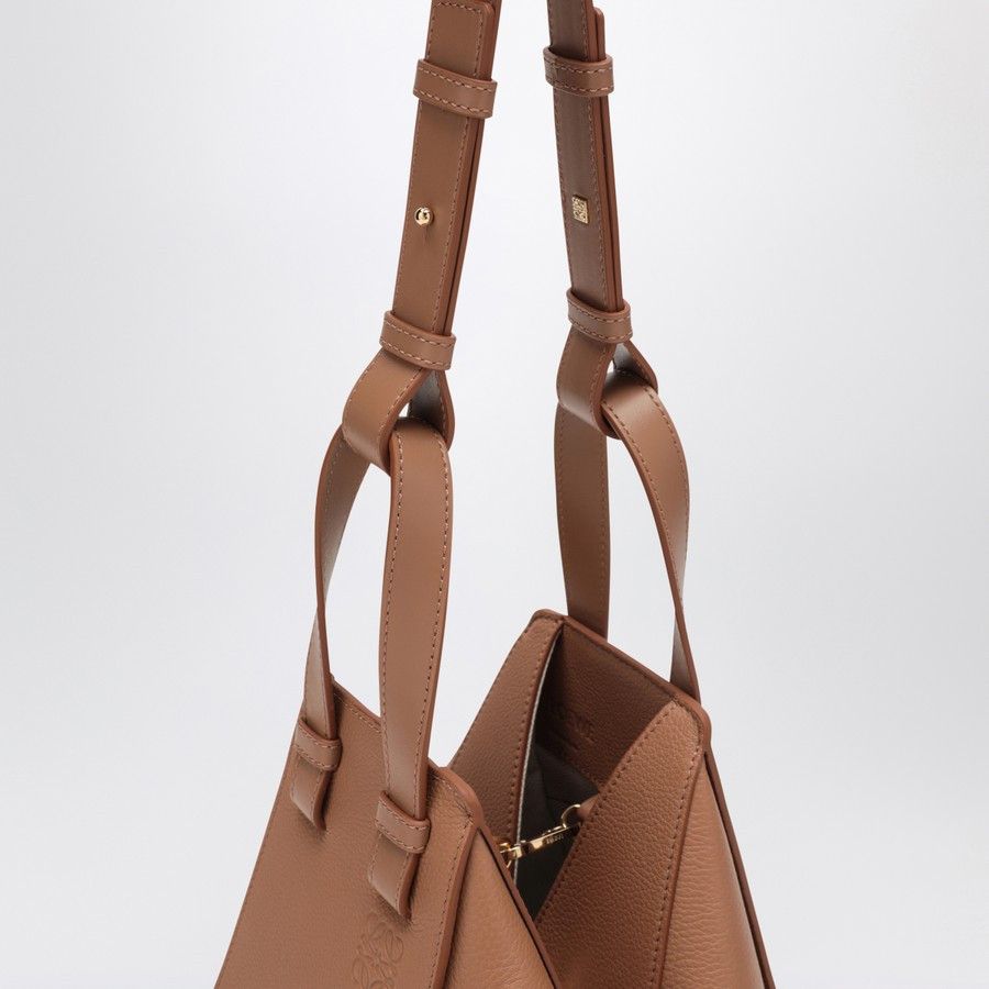 Loewe o1d2blof0824 Size: OS / Toffee Mini Hammock Bag in Brown Size ONE SIZE - 5 Thumbnail