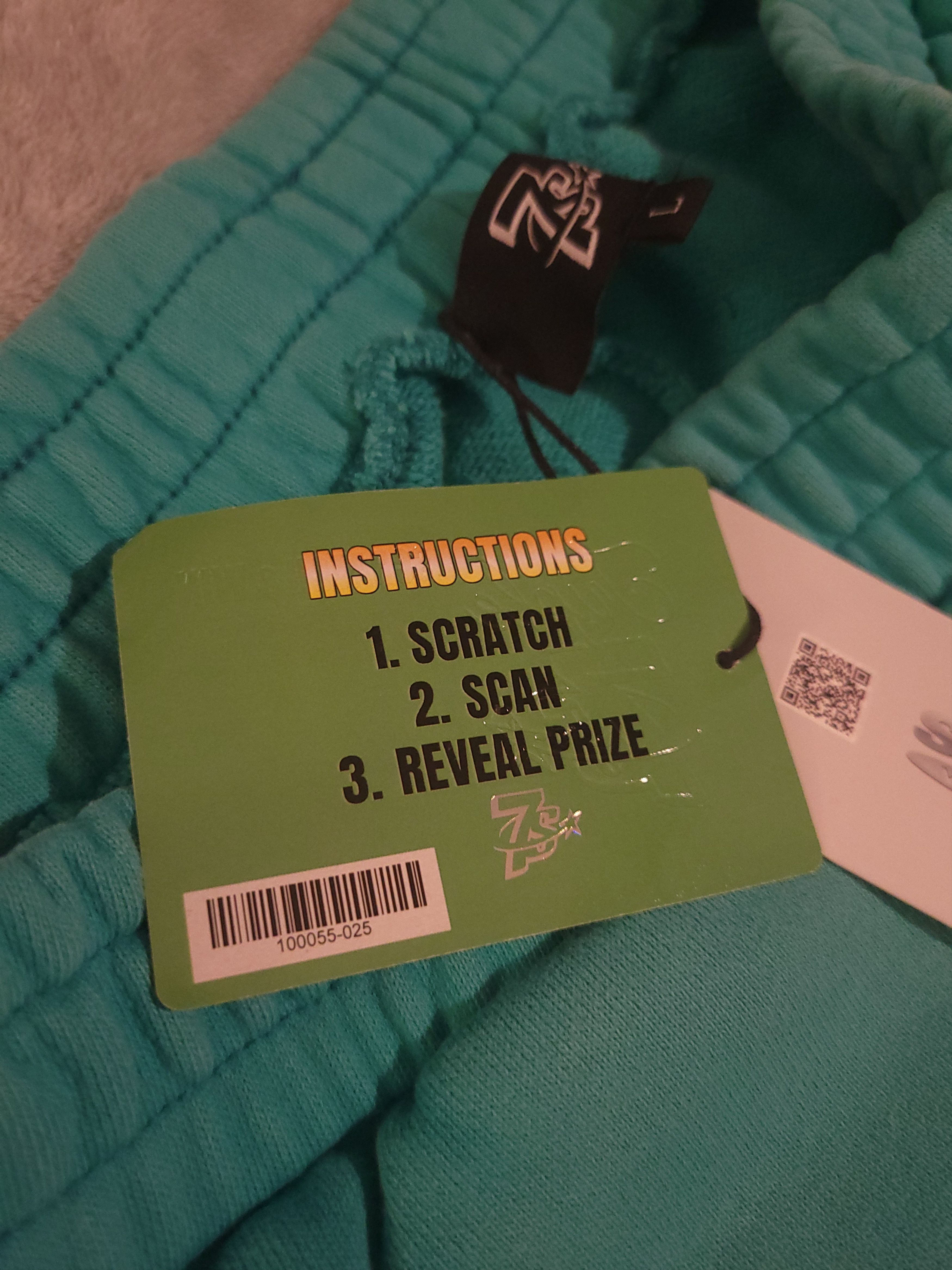 TRIPLE SEVENS Triple Sevens- Washed Blue Wide Leg Sweats -Men's Large BNWT Size US 34 / EU 50 - 15 Thumbnail