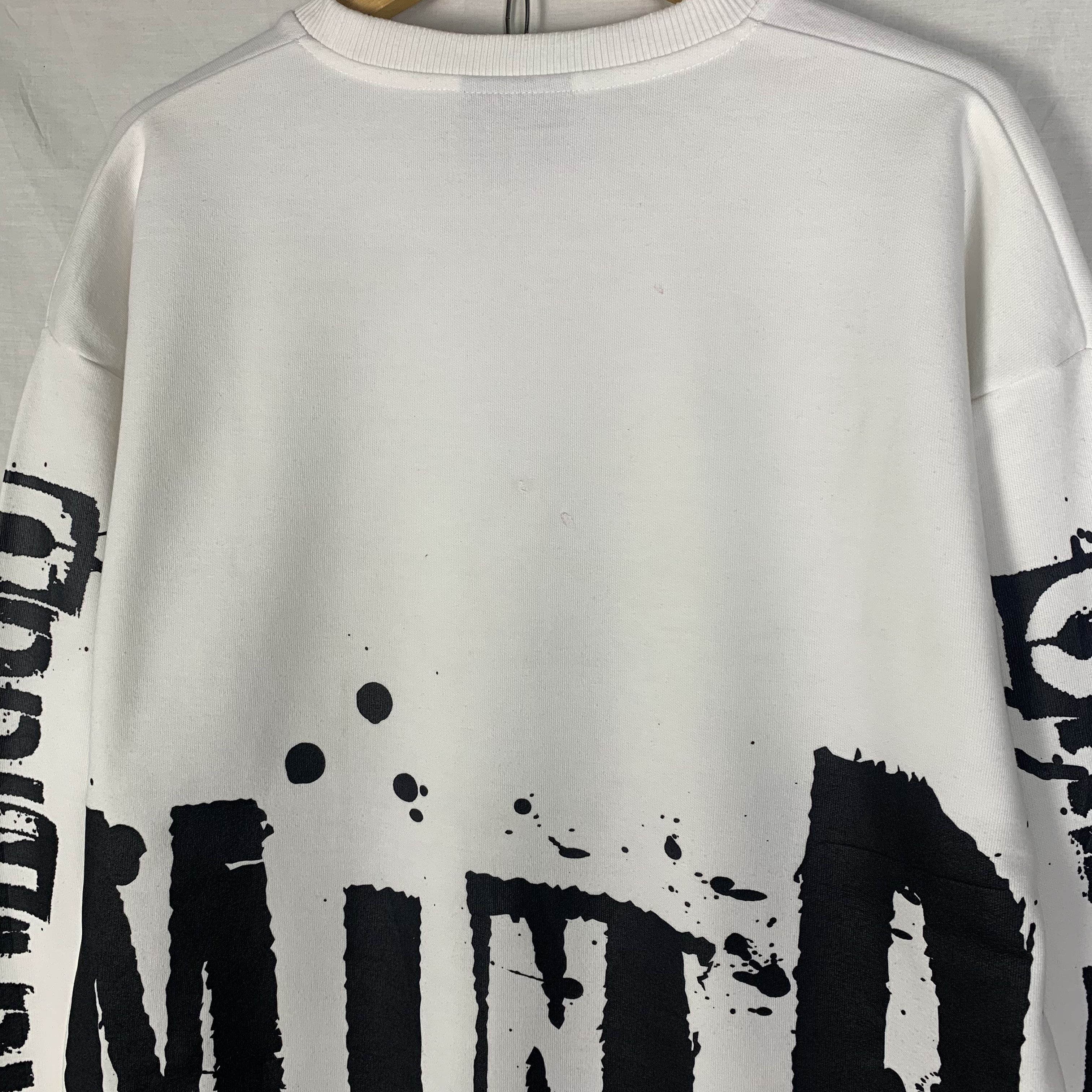 Defective Struct Paint Splatter Sweatshirt Crewneck