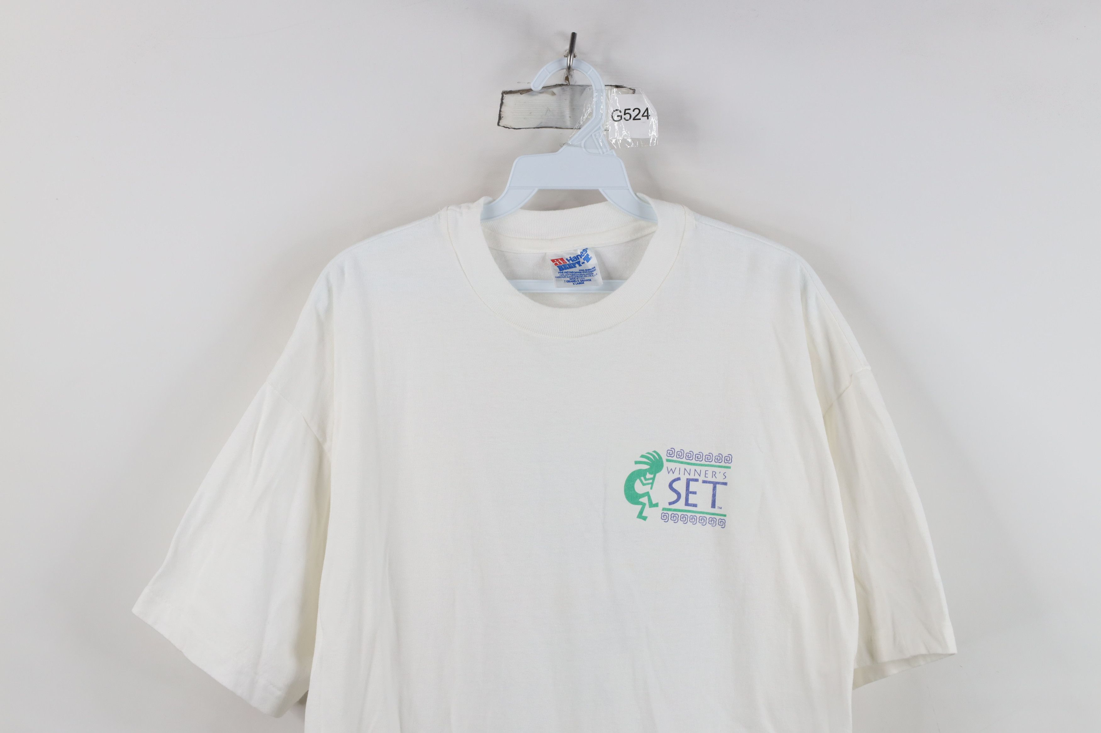 Vintage Vintage 90s Winners Set I'm A Millionaire Funny T-Shirt USA Size US XL / EU 56 / 4 - 2 Thumbnail