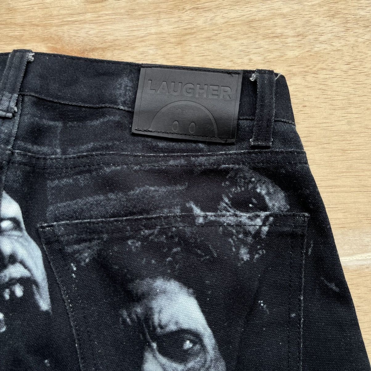 Japanese Brand LAUGHER DENIM AOP MICHAEL JACKSON / CDG / HYSTERIC Size US 30 / EU 46 - 5 Thumbnail