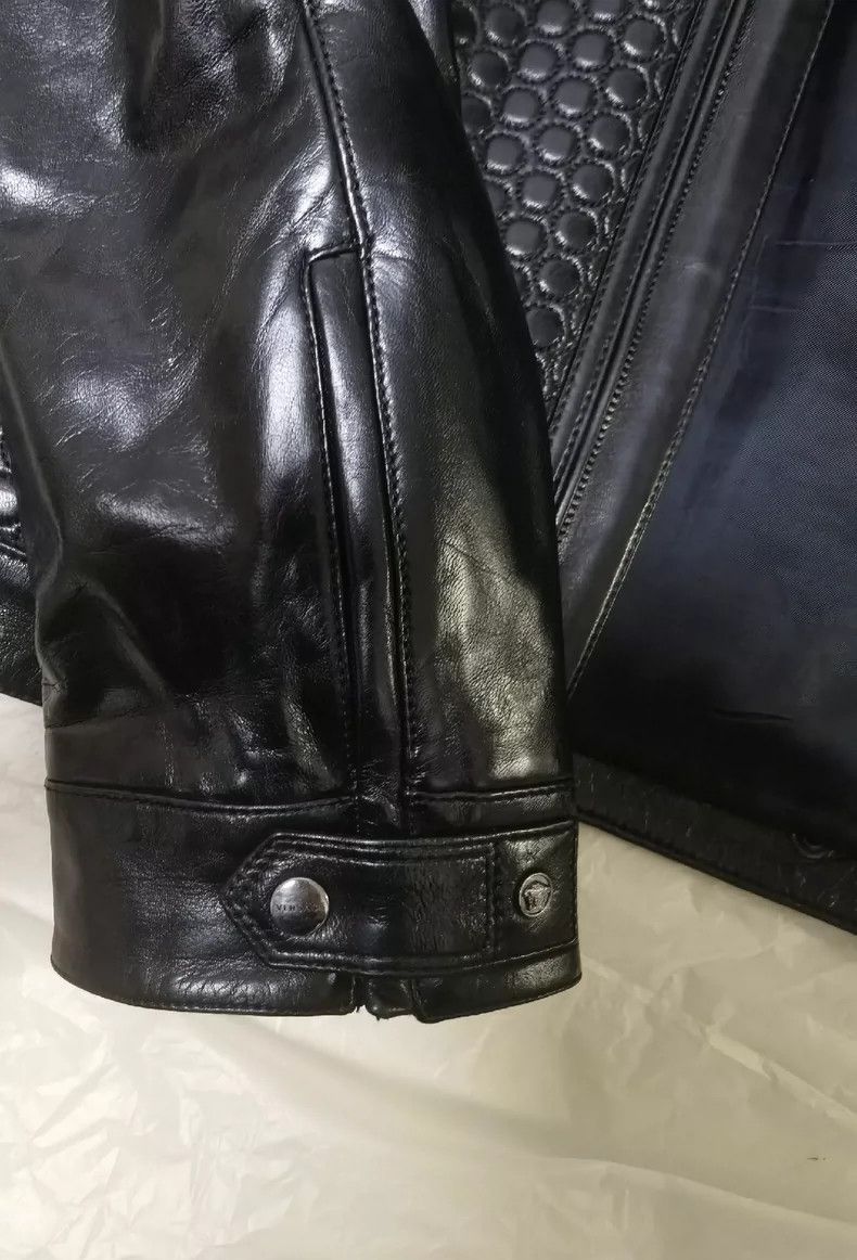 Versace Versace Jacket with thin cotton leather Size US M / EU 48-50 / 2 - 5 Thumbnail