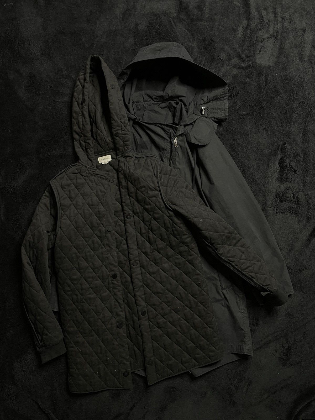 Helmut Lang Vintage Helmut Lang Nylon Overcoat Jacket Unisex Size S Size S / US 4 / IT 40 - 7 Thumbnail