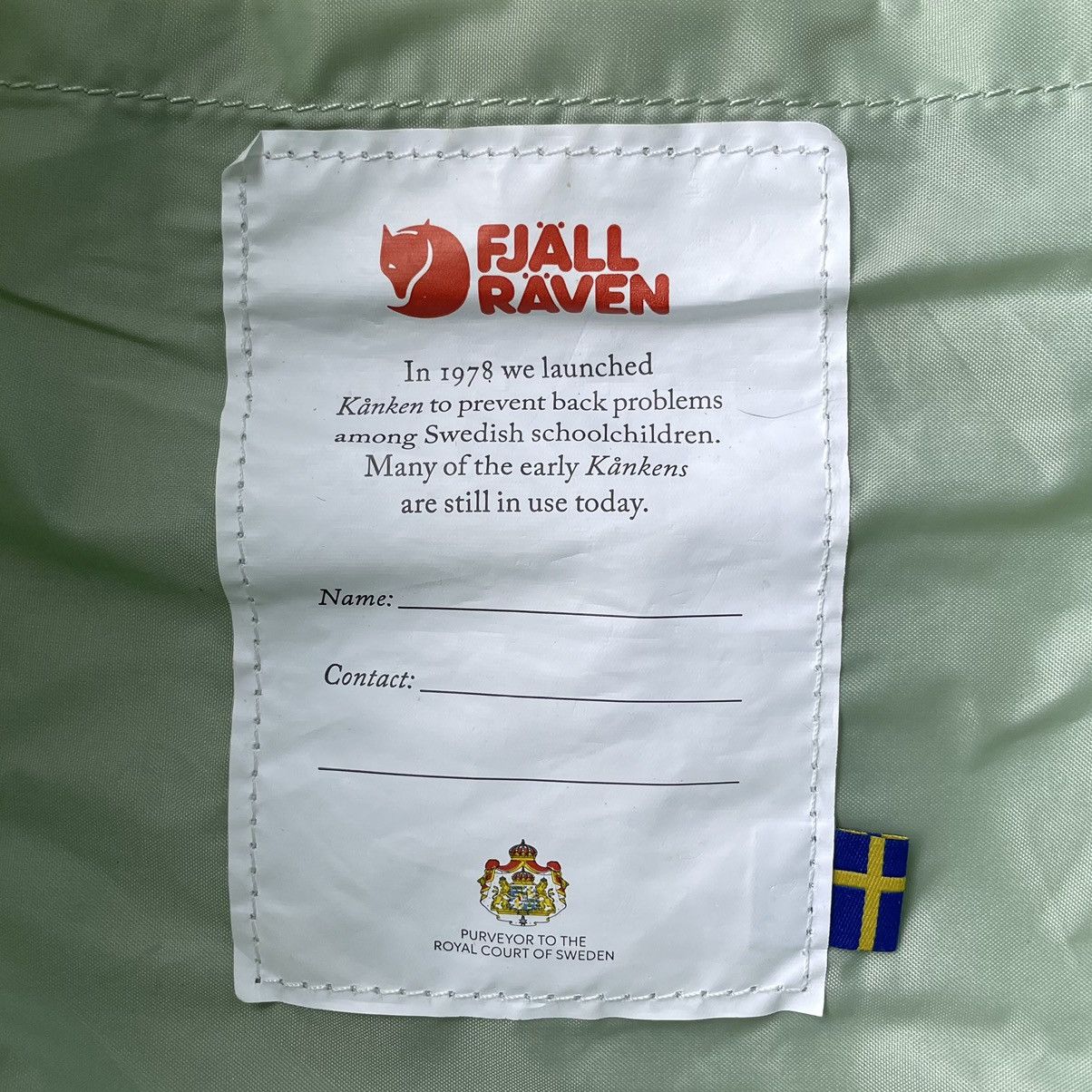 Fjallraven FJALLRAVEN KANKEN CLASSIC MINT GREEN Size ONE SIZE - 15 Thumbnail