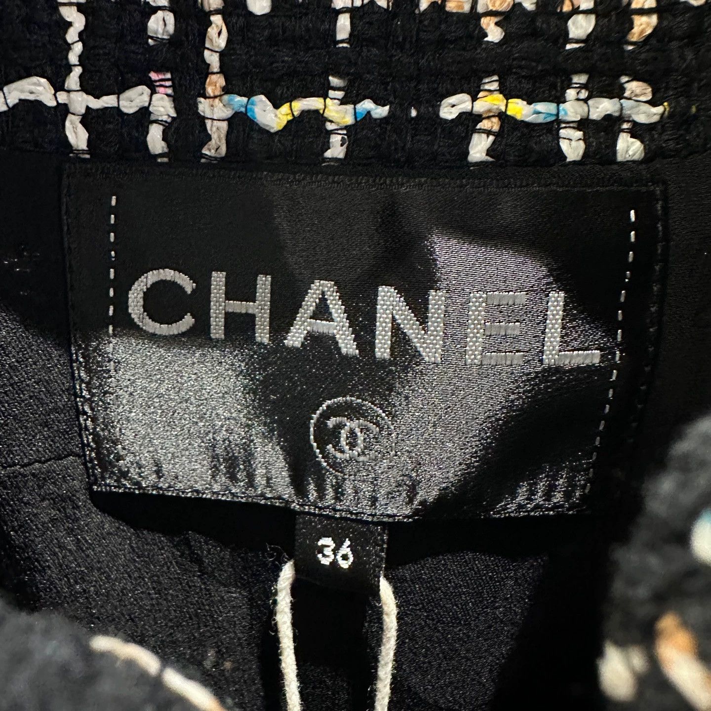 Chanel Chanel May270 Beach Stand-Collar Tweed Jacket Size XS / US 0-2 / IT 36-38 - 3 Thumbnail